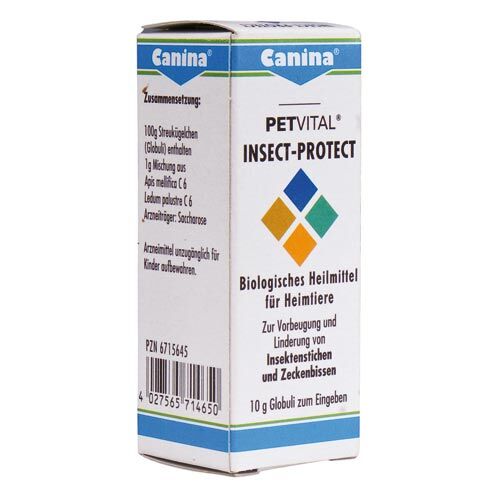 Canina Petvital InsectProtect 10g Globuli (Streukügelchen) zum