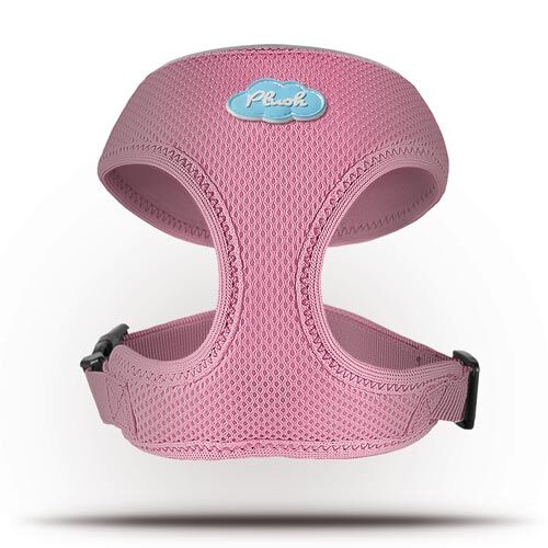 Curli: Plush Basic Air-Mesh Brustgeschirr Pink  XL