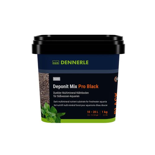 Dennerle: Nano Deponi Mix Pro Black 1kg