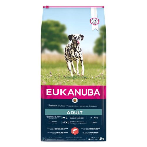 Eukanuba Adult all Breeds Lachs &amp; Reis 12 kg günstig Zoo Zajac
