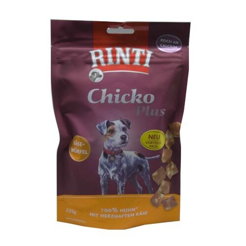 Rinti Chicko Plus KäseWürfel für Hunde 225g günstig Zoo Zajac