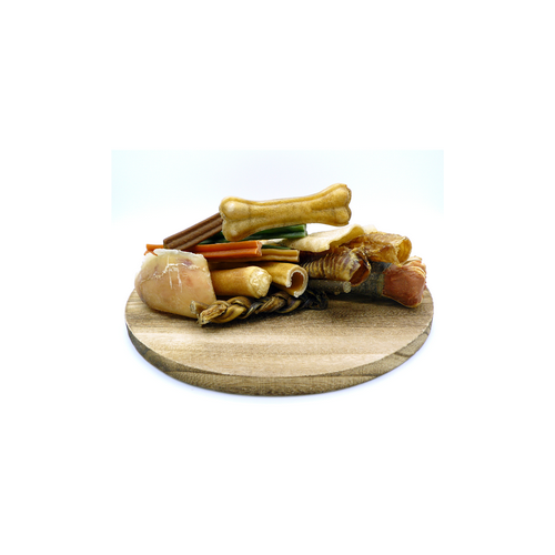 Ecostar Hunde Snack 7 versch. Kauknochen - Eimer 950g