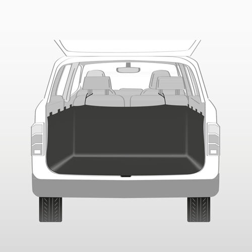 Trixie Kofferraum-Schondecke mit Seitenteilen 2,30x1,70m schwarz Bild 4