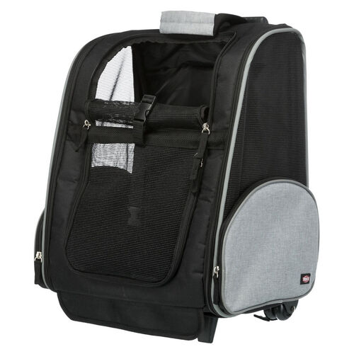 Trixie Trolley/Rucksack 32x45x25cm schwarz/grau Bild 2