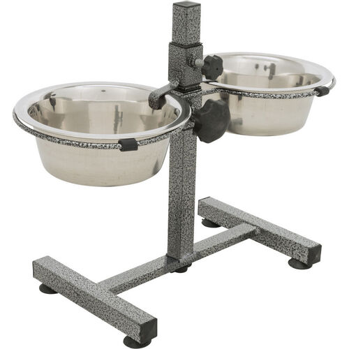 Trixie Hundebar Edelstahl/Metall 2x1,8 l/21cm