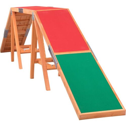 Trixie Fun Agility Steg 456x64x30cm Kiefernholz/lasiert Bild 2