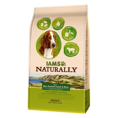 Iams Hundetrockenfutter Naturally Lamm &amp; Reis 2,7kg günstig Zoo Zajac