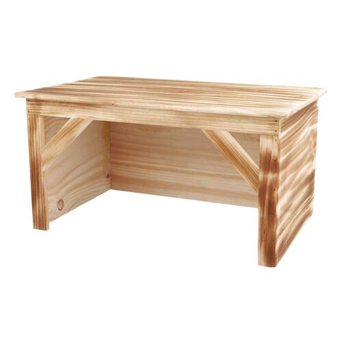 Trixie Unterstand geflammtes Holz 50x26x31cm