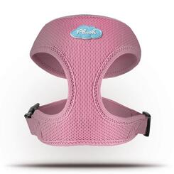 Curli: Plush Basic Air-Mesh Brustgeschirr Pink  S