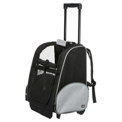 Trixie Trolley/Rucksack 32x45x25cm schwarz/grau